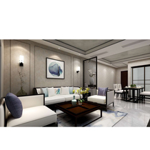 Germany Fima full house art paint Lufu memory series construction area 100 square meters