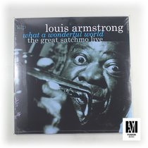 Spot Jazz Louis Armstrong What A Wonderful World Vinyl 2LP Brand New
