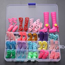 Tong Le Barbie Childrens Doll Shoes Set Wedding Princess Clothes Doll Girl Home Toy Accessories