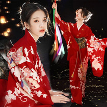  God girl kimono female formal dress Traditional Chinese style Japanese style personal photo photography photo dress