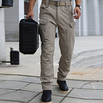 Autumn consul ix7 tactical pants fans mens elastic color multi-bag assault pants thick overalls pants military fans Special Forces