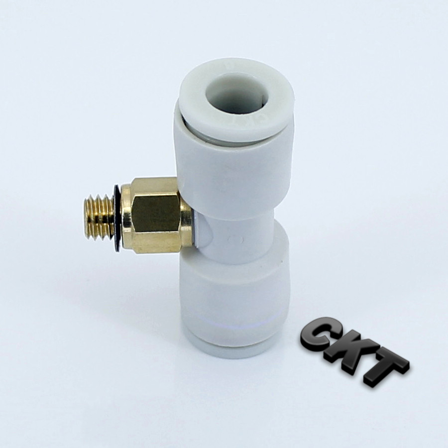 CKT brand miniature threaded t-way quick plug PB KJT03-M5KJT04-M5KJT06-M6 01S