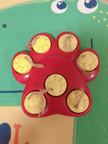 Kiki the same rabbit dog puzzle food box Rabbit boredom toy Treasure hunt boredom footprints Pet toys