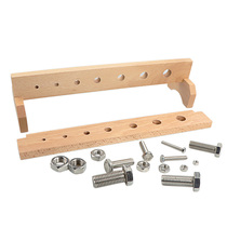 Montessori teaching aids Mother-of-pearl assembly toys Early childhood education puzzle 3-6 years old children train hand-eye coordination