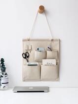 Door back fabric storage hanging bag wall wall hanging bag dormitory artifact