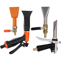 Car wash stainless steel foam machine tank accessories nozzle foam spray gun plastic duckbill nozzle flat wide nozzle