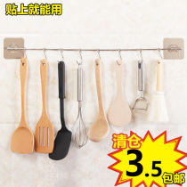 Kitchen Hook Powerful Viscose adhesive Wall-mounted Knife tool Suction Cup Kitchen Hook without scar Adhesive Door Rear Free of perforated adhesive hook