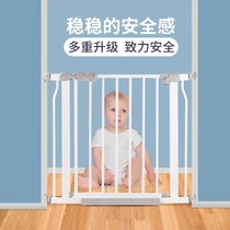 Stairway guardrail child safety door guard bar baby door bar non-perforated pet door bar kitchen balcony fence