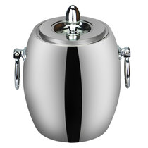 High-grade stainless steel rugby ice bucket Beer keg KTV bar wine champagne ice bucket Ice bucket