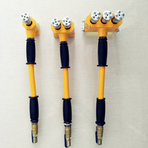 Hand-held concrete chisel small single-double-head hauling machine hand-push 11-head chisel pneumatic chisel