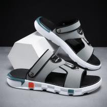 Slippers men Summer outwear 2022 New trends Ins men sports Driving beach dual-use sandals sandals