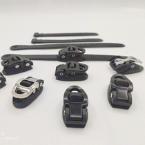 Baoshi Lei EVO IGOR carbon fiber roller skates round head buckle trim buckle skate spiders Spider buttons universal accessories