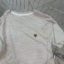 Lady-Striped Loving Short Sleeves (61 chest circumference of 61 50 chest circumference)