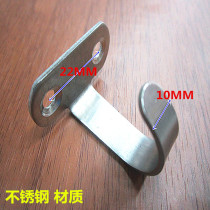 Stainless steel adhesive hook clothes single hook row hook hook kitchen coat hook single wall adhesive hook Top Hook