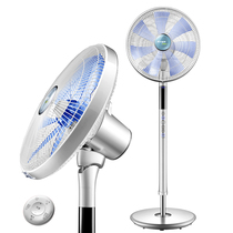 Emmett electric fan FSW63DR DC frequency conversion household remote control floor fan 8-character pendulum head seven leaf vertical fan
