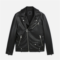 Cabinet 799 ZA Mens Spring and Autumn Faux Leather Machine Leather Jacket Jacket Jacket Jacket Jacket Jacket Jacket 01966300800 1966 300
