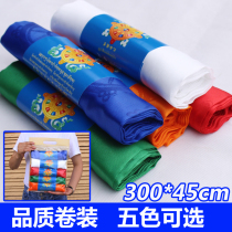 Five-color Hada 300*45 Tibetan Jewelry Eight Jacquard Hada Five-Color Roll Simulation Silk Hada