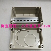 Plastic waterproof junction box 160*110 * 90mm with mounting rail can install circuit breaker relay Protective case
