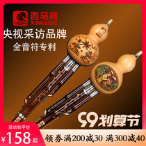 Ximage Hulusi musical instrument beginner c downgrade B tone dgf professional performance Primary School students children Hu flagship store
