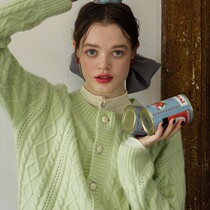Early Autumn Retro-Outfitted Grandma Cardigan Cardigan Soft Glutinous Knit Gentle Wind Sweater Senior Feel European And European Blouse Jacket Womens Clothing