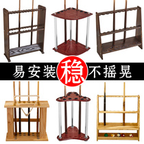 Billiard Rod rack billiards stand vertical floor hanging fishing rod display storage fishing gear 6 to 36 holes