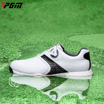Golf ball mens shoes fashion waterproof shoes 2021 fashion new anti-slip shoes nails rotating shoelaces tide shoes