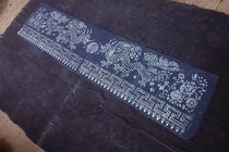 Xiangyin Pavilion Seeking Zhai Cotton Hand Batik Whole 162 * 38cm c-822