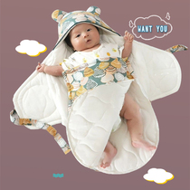 2020 new baby hugs autumn and winter cotton thickened newborn products born baby swaddling bag