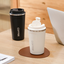 Modern housewife warm coffee cup with Cup high color value household Cup 304 stainless steel portable take-out water Cup