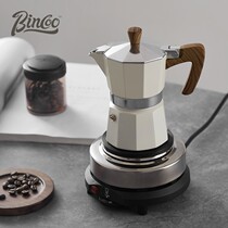 Classic octagonal MOCA pot Italian home hand-punched coffee pot set Italian extraction pot coffee maker espresso