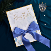 Sign-in this European-style wedding party business meeting student guest sign-in book signature roster gift book wedding ceremony