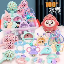 Baby grasp training toy hand grip soothing touch ball baby puzzle early education 0-3-6-12 months rattle year old