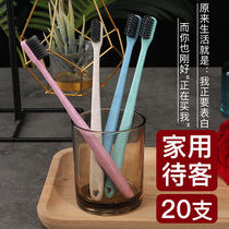 Disposable Toothbrush Toothpaste Set for Home Hospitality Hotel Soft Hair Homestay Hotel Disposable toiletries