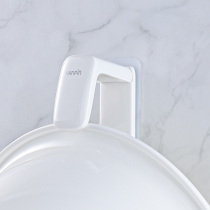 Toilet washbasin wall-mounted bathroom storage toilet shelf basin non-perforated wash basin folding storage artifact
