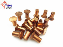  GB869 countersunk copper rivets Solid rivets Copper rivets Φ 3 series 1 kg price