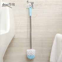 Double-sided thick handle to the dead corner toilet brush toilet brush toilet cleaning curved gap brush sanitary brush