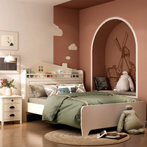 Childrens bed Boy single bed Childrens room furniture combination set Childrens bed storage Teen girl Princess bed