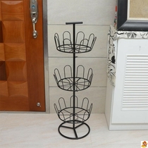 Ping multi-functional slippers drying rack Floor-to-ceiling household window artifact Outdoor balcony drying rack sandal rack shelf iron