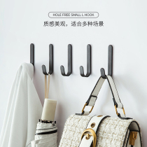 Hook Powerful Viscose Free to punch Sticky Hook Kitchen Wall Door Rear Clothes Hanging clothes hook Sub-key bearing no-scratchy nails