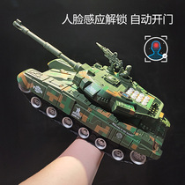 Tank money transport car savings piggy bank only can not enter children boys and girls Net red password box 2021 New