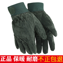 Inner gloves gloves men winter warm cold proof plus velvet thickened windproof waterproof ski military fans cycling motorcycle