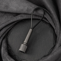 Creative metal keychain mens waist car chain personality simple atmosphere fashion pendant portable key ring