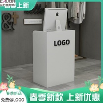 Simple small cash register clothing store supermarket hotel front desk computer bar counter custom shop small beauty