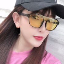 Sunglasses womens anti-UV sunglasses 2021 new fashion Korean version polarized cycling sports mens glasses retro style