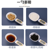 Household small scale portable electronic scale portable high-precision household hand weighing spoon called small gram spoon