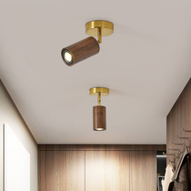 Aisle led corridor single-head spotlight track light home minimalist living room open ceiling household rail Light
