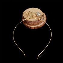 European Bride bridal hair hoop wedding tiara wedding party decorations Bride shower gifts