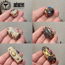 Egg brother Thai Buddha card Dragon Po touch mud beads