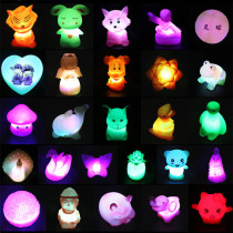 Childrens flash toy stall colorful flash light night light wholesale Night Market Square Ring Ring