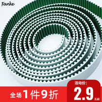 Polyurethane steel wire gear open connection timing belt 3M S5M 8M 14MAT10 XL rubber drive belt